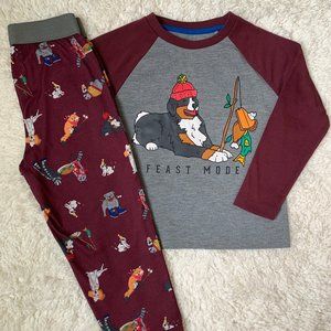 XS 5 Old Navy Polyester Thanksgiving Pajamas